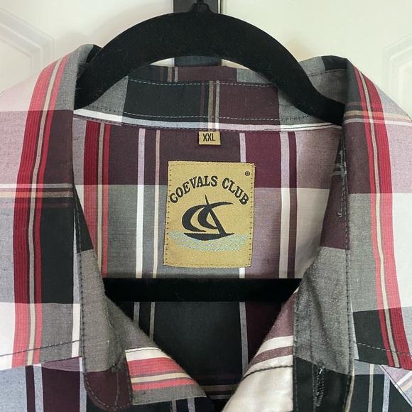 Rockabilly Men’s Snap Front Plaid Shirt Lightweight Comfortable size XXL - Picture 8 of 8